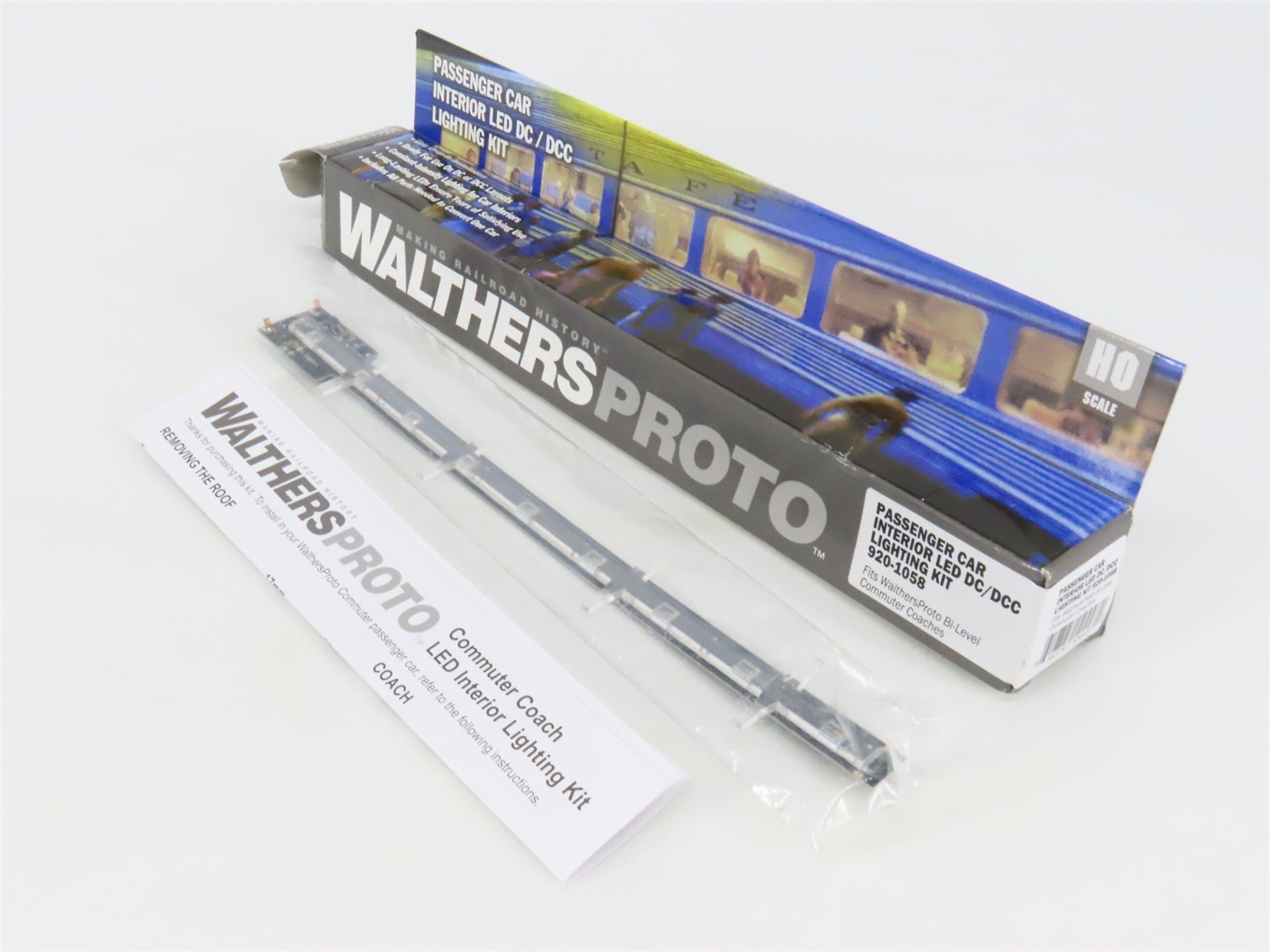 HO Scale Walthers Proto 920-1058 Passenger Car Interior LED Light Kit