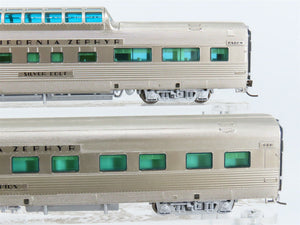 LOT of 8 HO Broadway Limited Imports California Zephyr Assorted Passenger Cars