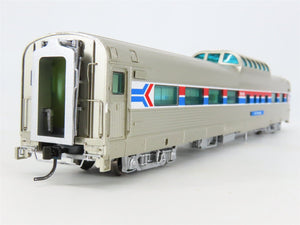 LOT of 2 HO Scale Broadway Limited Imports Amtrak Diner & Vista Dome Passengers
