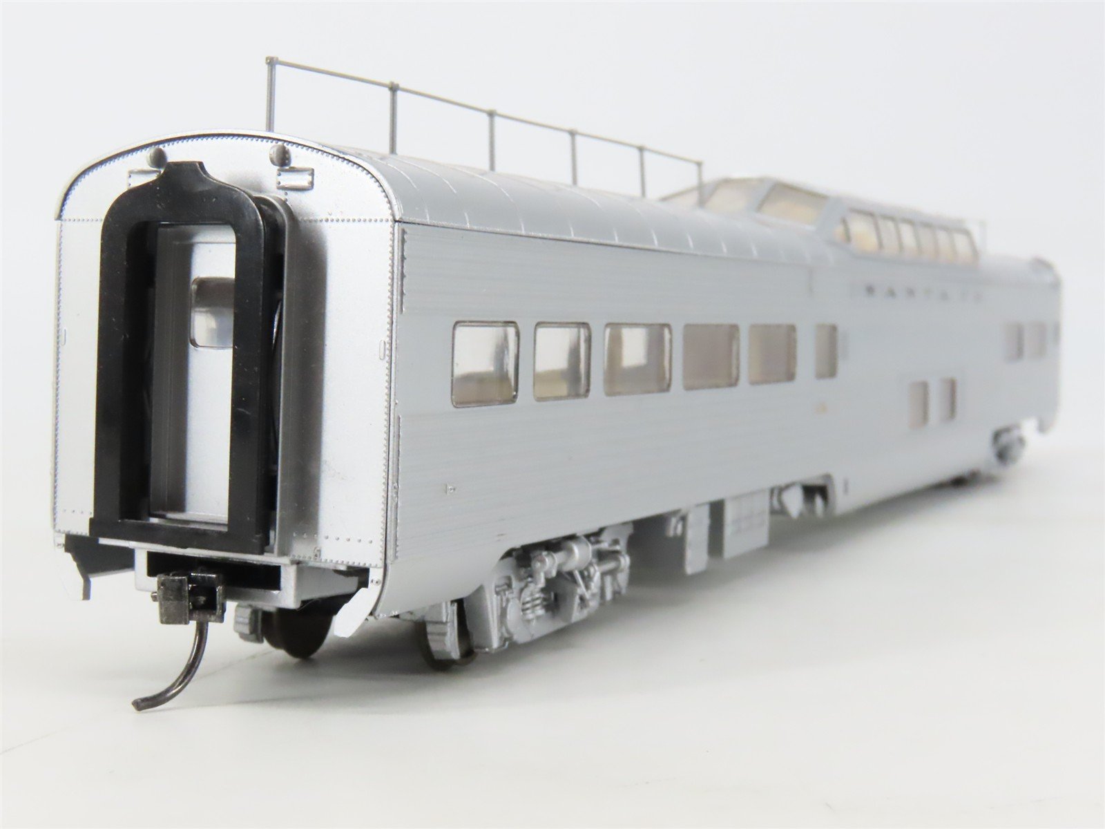 LOT of 2 HO Scale Walthers ATSF Santa Fe Railroad Diner & Dome Passenger Cars