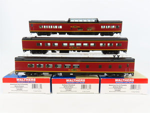 LOT of 3 HO Scale Walthers The Dinner Belle Dome-Coach & Diners Passenger Cars