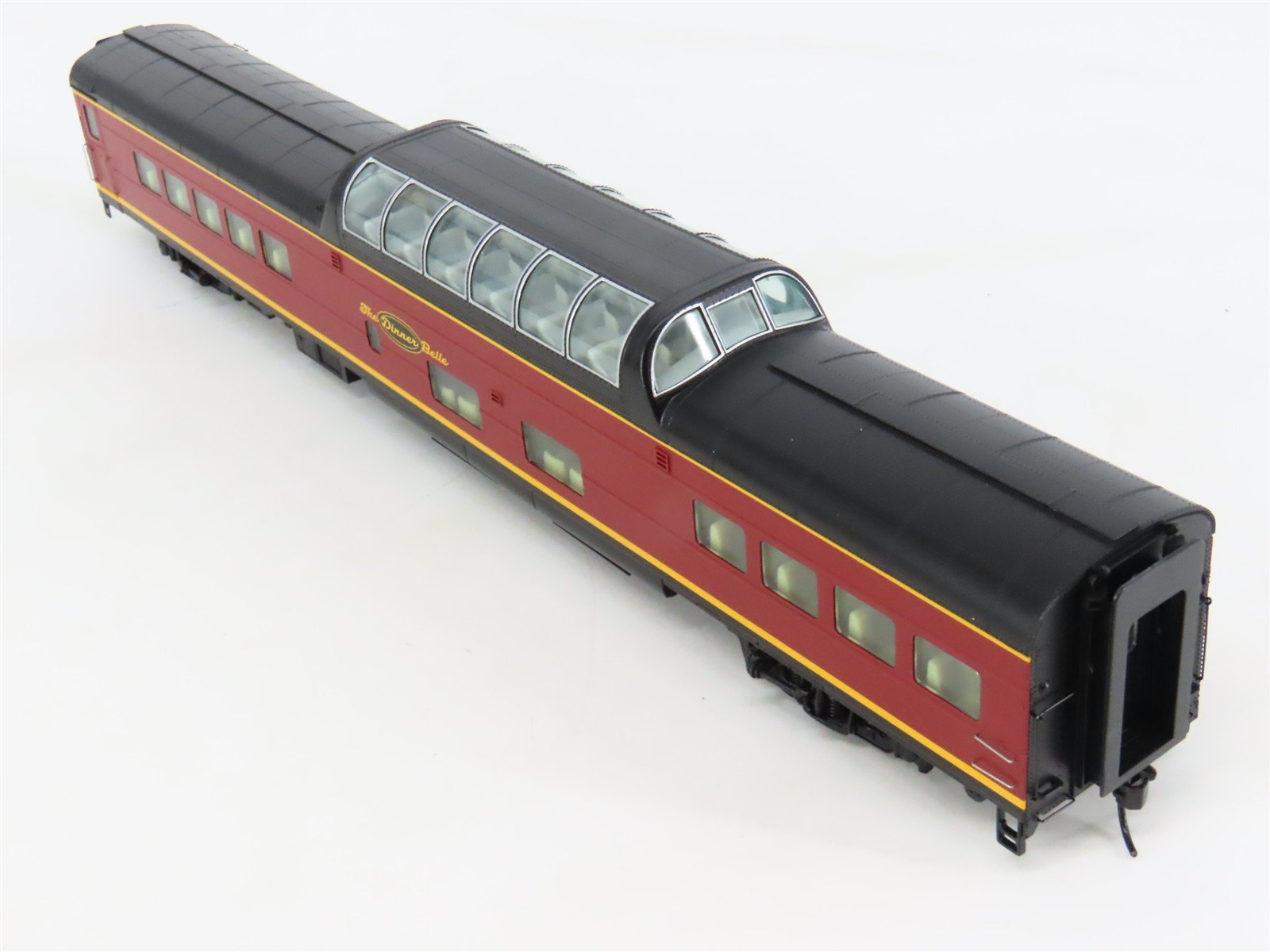 LOT of 3 HO Scale Walthers The Dinner Belle Dome-Coach & Diners Passenger Cars