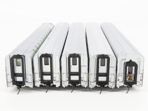 LOT of 5 HO Scale Walthers ATSF Santa Fe Railroad Assorted Passenger Cars
