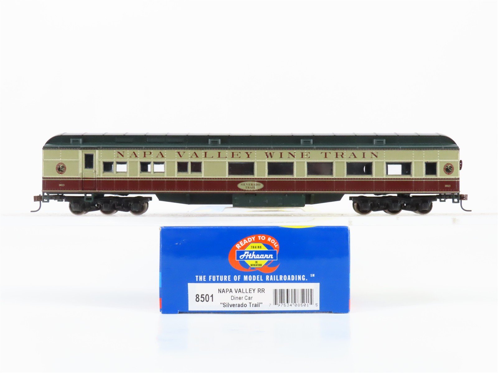 HO Athearn 8501 Napa Valley Wine Train Diner Passenger #1013 