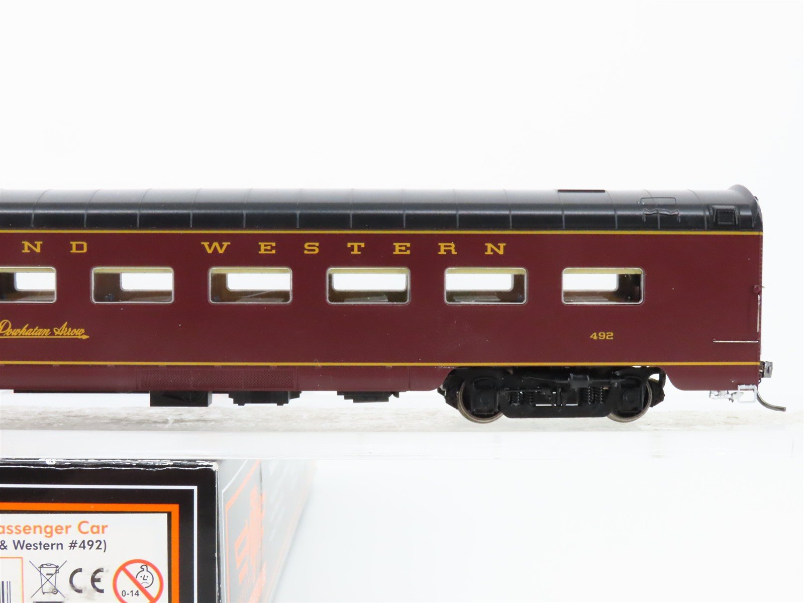 HO Scale MTH 80-60015 N&W Norfolk & Western Powhatan Arrow Diner Passenger #492