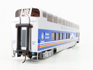 HO Bachmann Silver Series 13342 HALX McKinley Explorer Dome Passenger Car #1055
