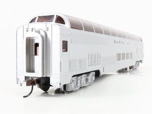 HO Scale Bachmann Silver Series 13002 ATSF Santa Fe Dome Passenger Car #507