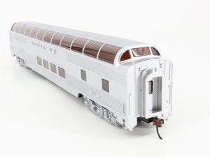 HO Scale Bachmann Silver Series 13002 ATSF Santa Fe Dome Passenger Car #507
