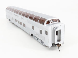 HO Scale Bachmann Silver Series 13002 ATSF Santa Fe Dome Passenger Car #507