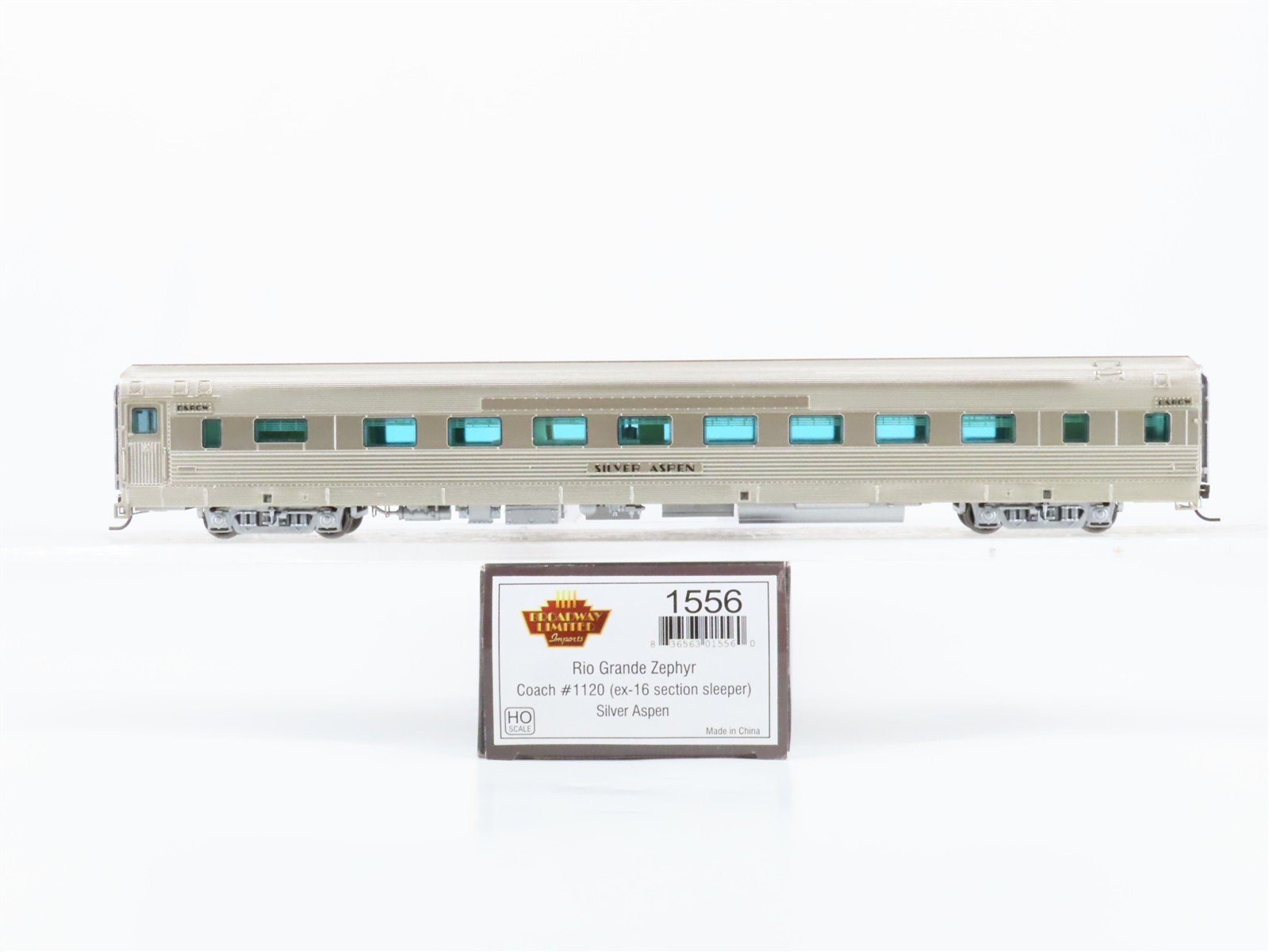 HO Scale Broadway Limited Imports 1556 D&RGW Rio Grande Zephyr Passenger #1120