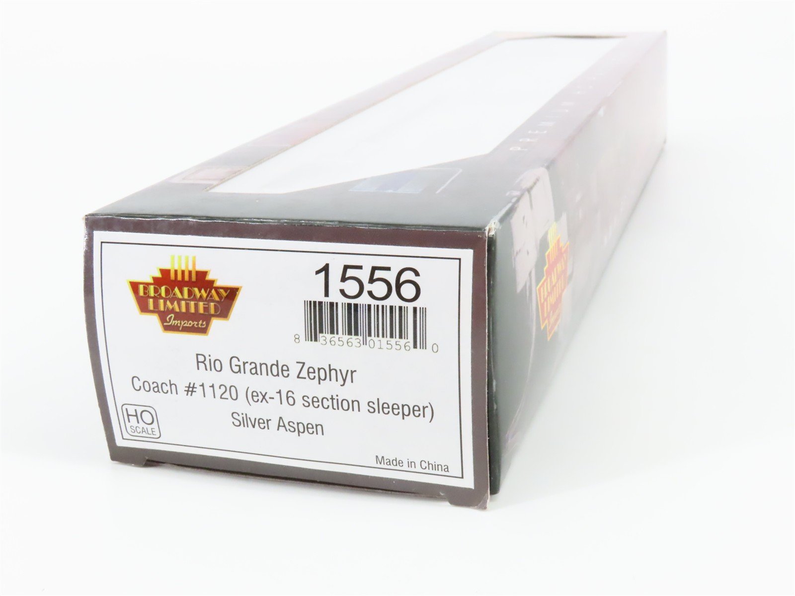 HO Scale Broadway Limited Imports 1556 D&RGW Rio Grande Zephyr Passenger #1120