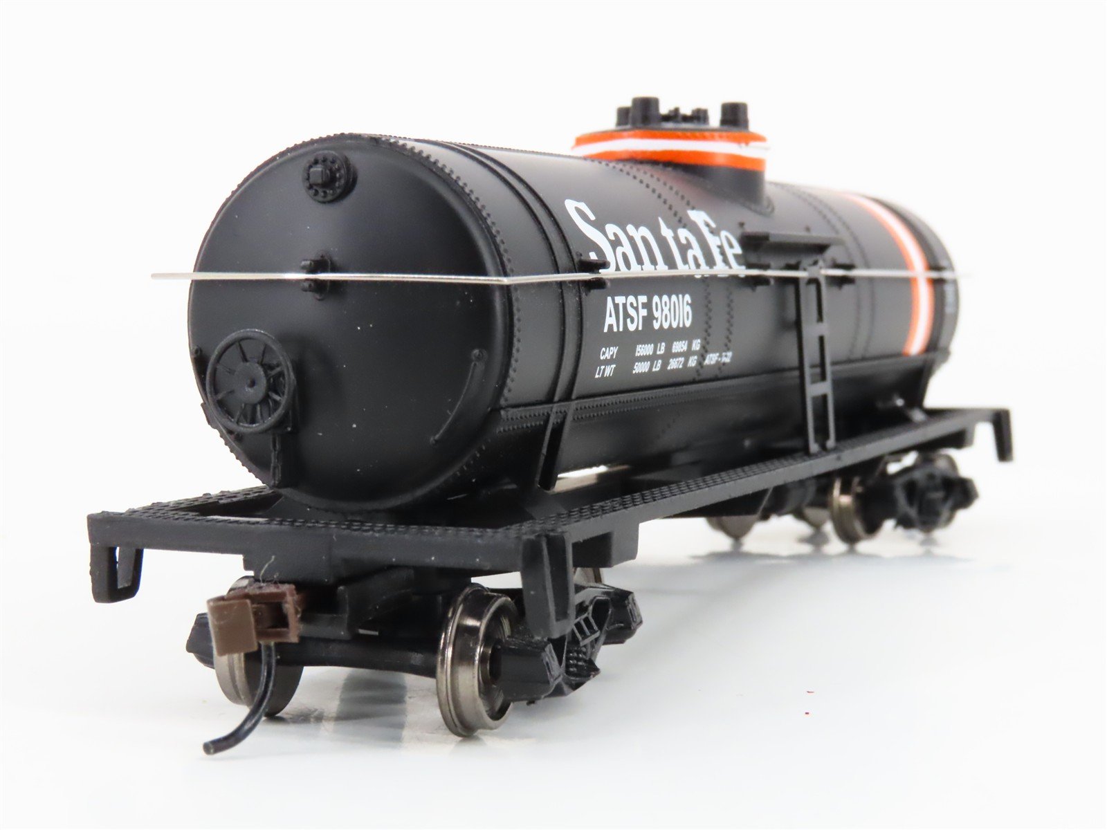 LOT of 2 HO Scale Walthers Trainline 931-1444 ATSF Santa Fe Tank Car #98016