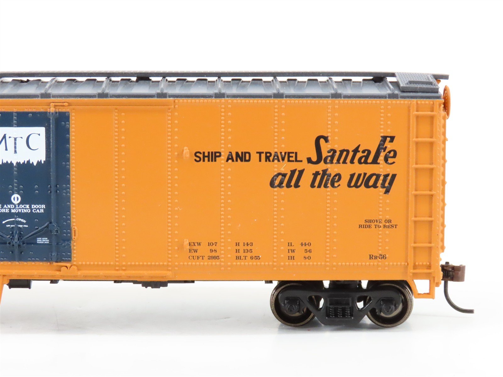 LOT of 2 HO Scale Athearn SFRD Santa Fe Railroad 60' Mechanical Reefers