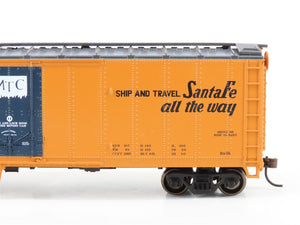 LOT of 2 HO Scale Athearn SFRD Santa Fe Railroad 60' Mechanical Reefers