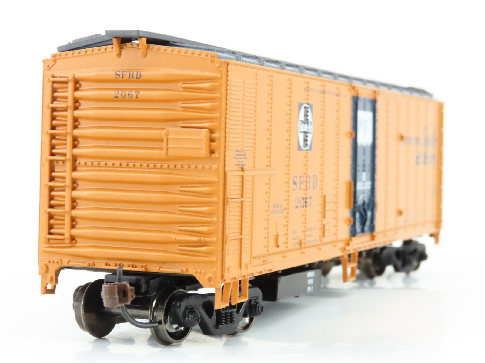 LOT of 2 HO Scale Athearn SFRD Santa Fe Railroad 60' Mechanical Reefers