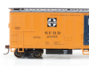 LOT of 2 HO Scale Athearn SFRD Santa Fe Railroad 60' Mechanical Reefers