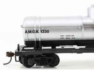 LOT of 2 HO Scale Mantua UOCX/AMOX Union 76 & Amoco Single Dome Tank Cars