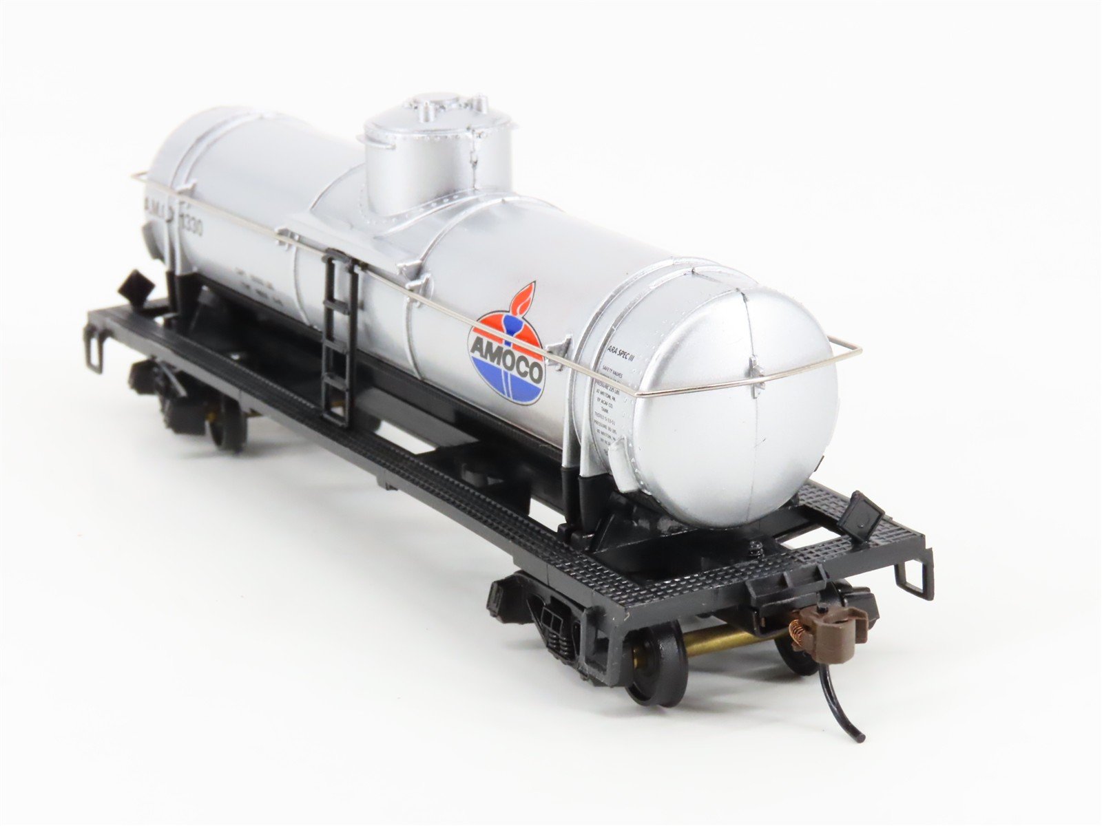 LOT of 2 HO Scale Mantua UOCX/AMOX Union 76 & Amoco Single Dome Tank Cars