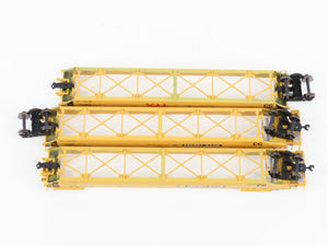 HO Scale KATO 30-9041 DTTX Gunderson MAXI-IV Double Stack Car #765483 3-Unit Set