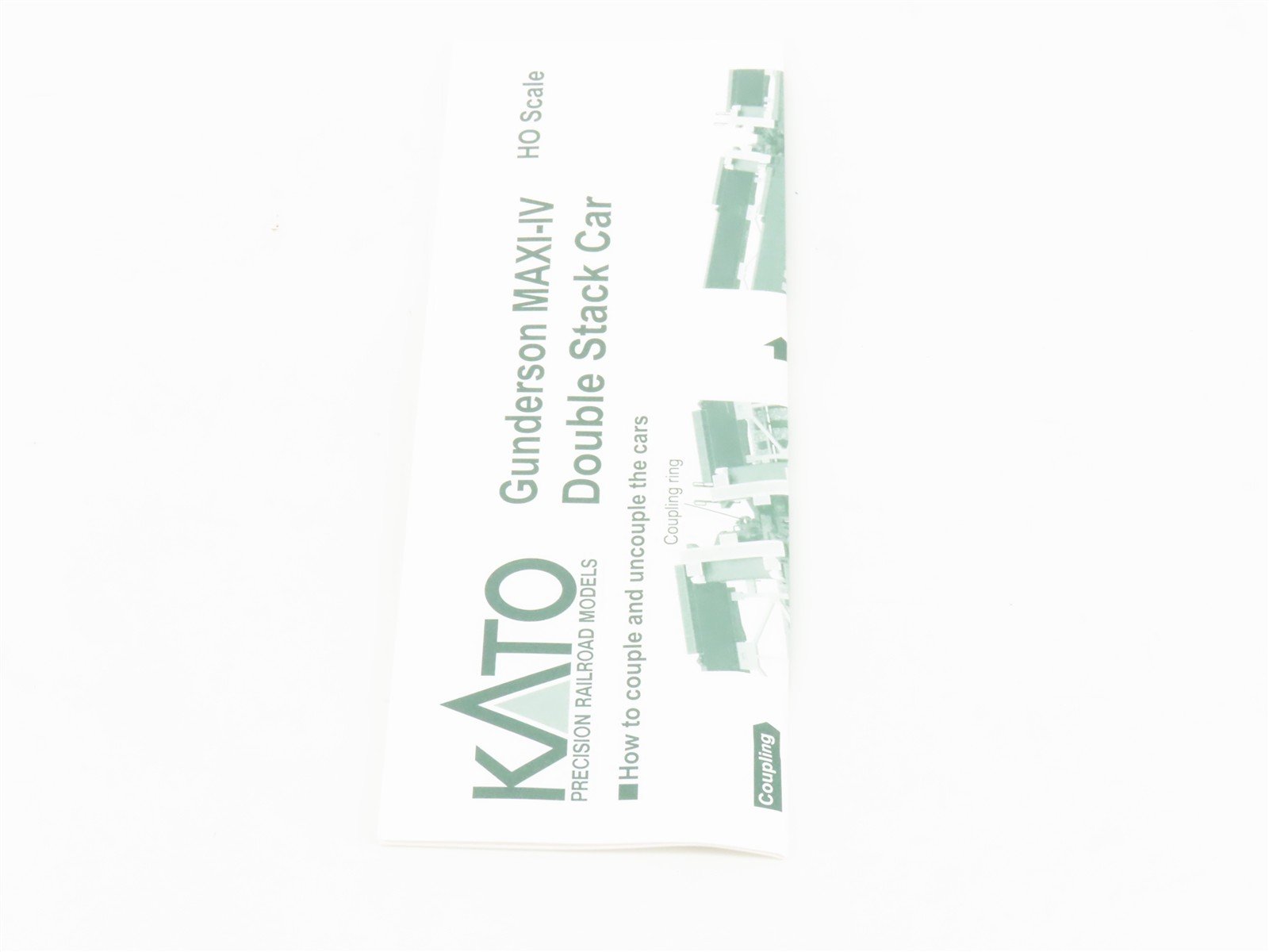 HO Scale KATO 30-9041 DTTX Gunderson MAXI-IV Double Stack Car #765483 3-Unit Set