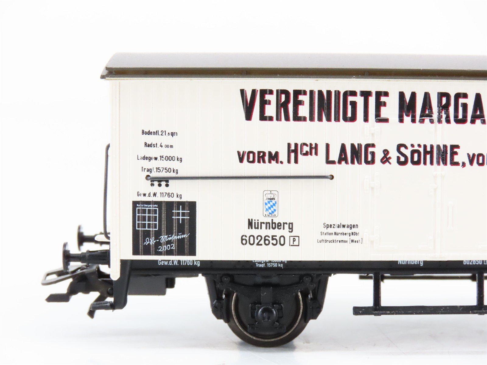 HO Scale Marklin 0677 DB Museum Nurnberg Box Car #602650