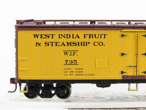 HO Scale Roundhouse 85412 WIF West India Fruit 40' Wood Reefer #735