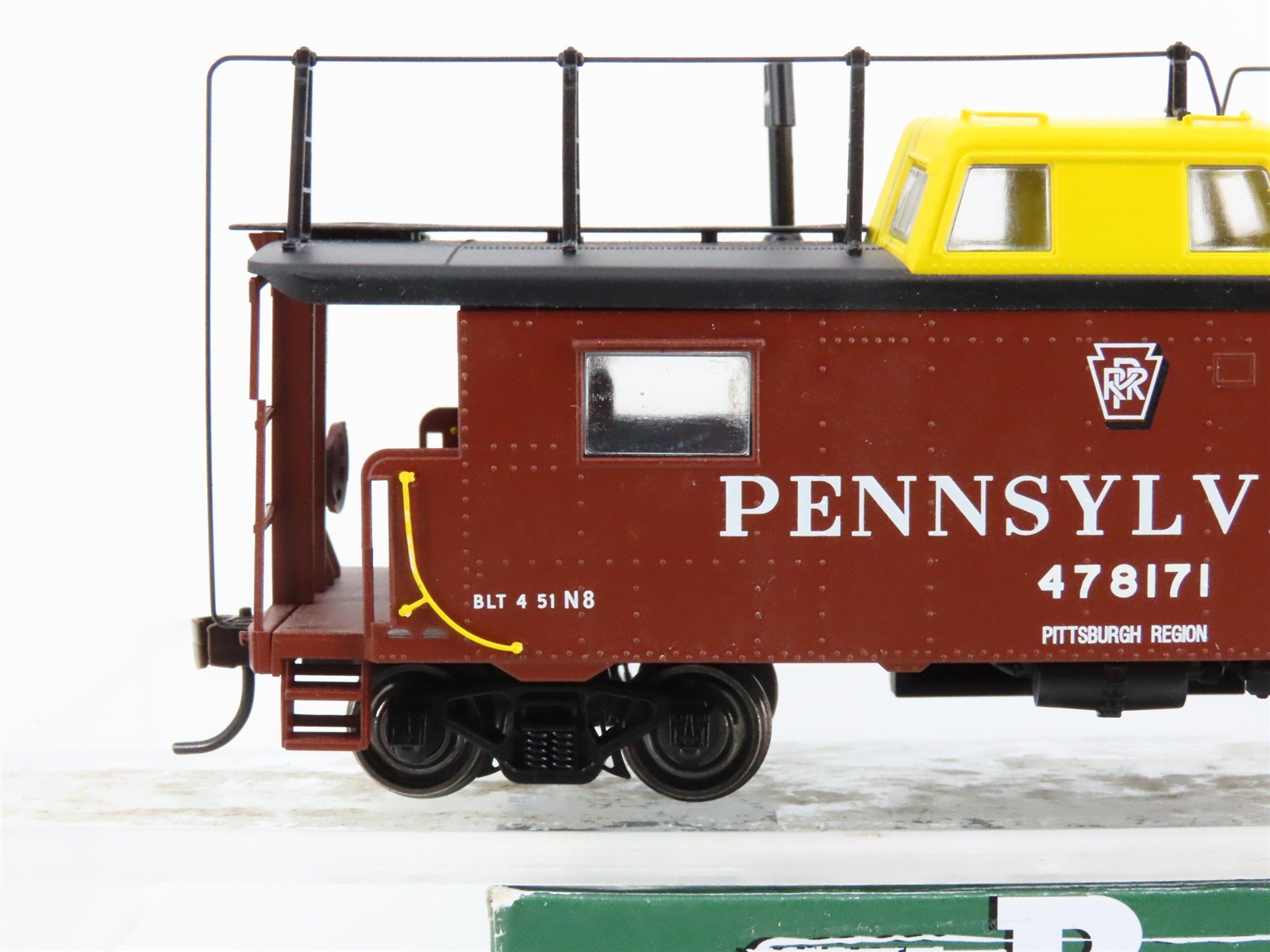 HO Scale Bowser Executive Line 41103 PRR Pennsylvania Railroad Caboose #478171
