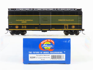 HO Scale Athearn 92298 CN Canadian National 40' Through Baggage Box Car #11072