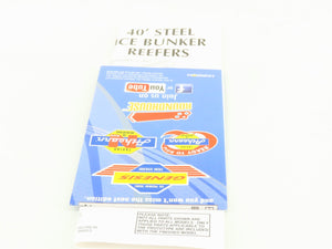 HO Scale Athearn 71380 REX Railway Express Agency 40' Steel Reefer #6123