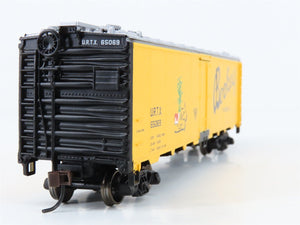 HO Scale Athearn 71327 URTX Bookey Packing Company 40' Steel Reefer #65069