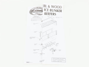HO Scale Athearn 71327 URTX Bookey Packing Company 40' Steel Reefer #65069