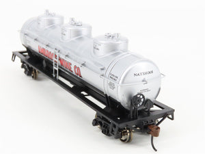 HO Scale Athearn 74454 NATX Ambrose Wine Triple Dome Tank Car #6301