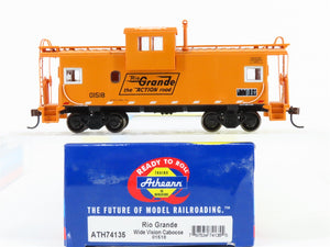 HO Scale Athearn ATH74135 D&RGW Rio Grande Railroad Wide Vision Caboose #01518