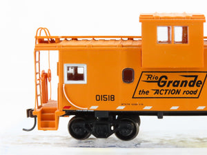 HO Scale Athearn ATH74135 D&RGW Rio Grande Railroad Wide Vision Caboose #01518