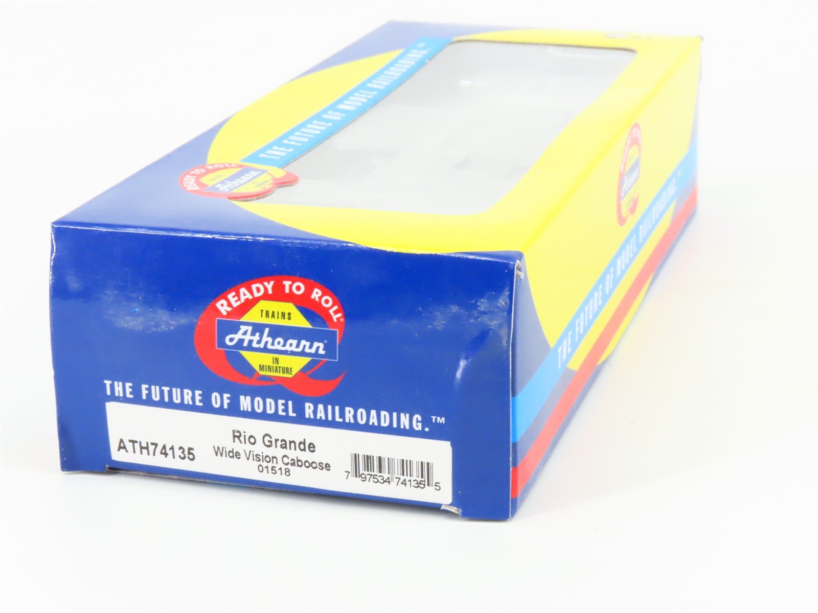 HO Scale Athearn ATH74135 D&RGW Rio Grande Railroad Wide Vision Caboose #01518