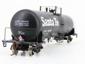 HO Scale Athearn 73901 ATSF Santa Fe Railroad 50' 20,900 Gallon Tank Car #98476
