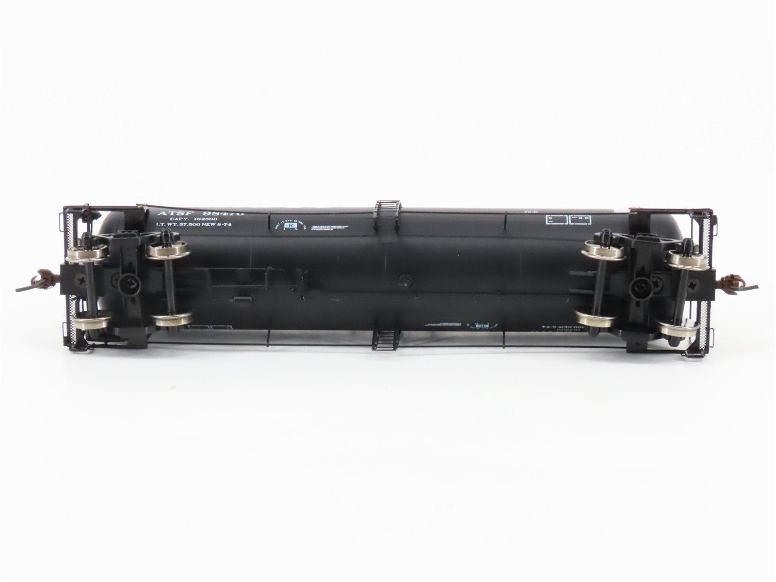 HO Scale Athearn 73901 ATSF Santa Fe Railroad 50' 20,900 Gallon Tank Car #98476