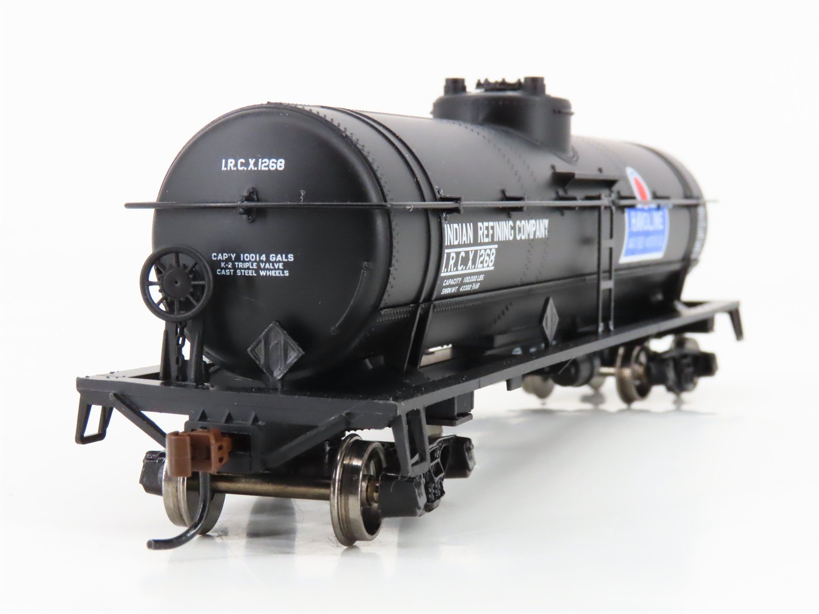HO Scale Athearn 76656 IRCX Indian Refining Company Single Dome Tank Car #1268