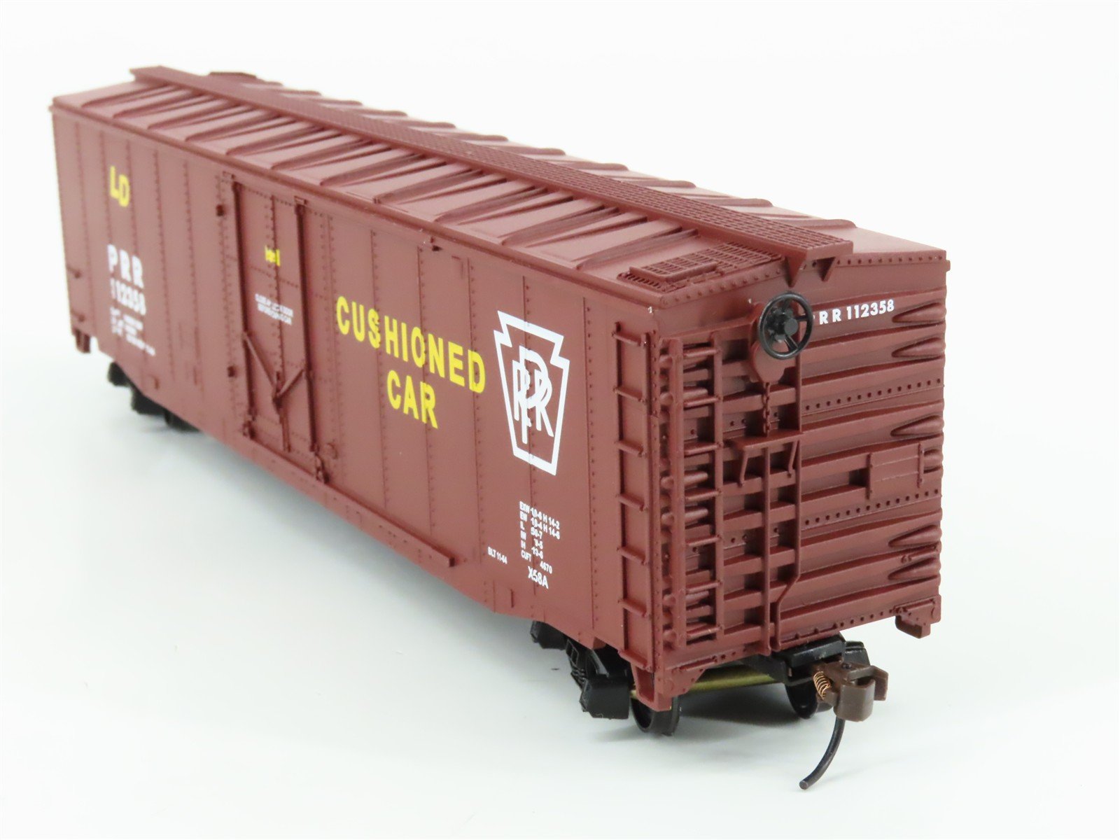 HO Scale Mantua 755020 PRR Pennsylvania Railroad 50' Plug Door Box Car #112358