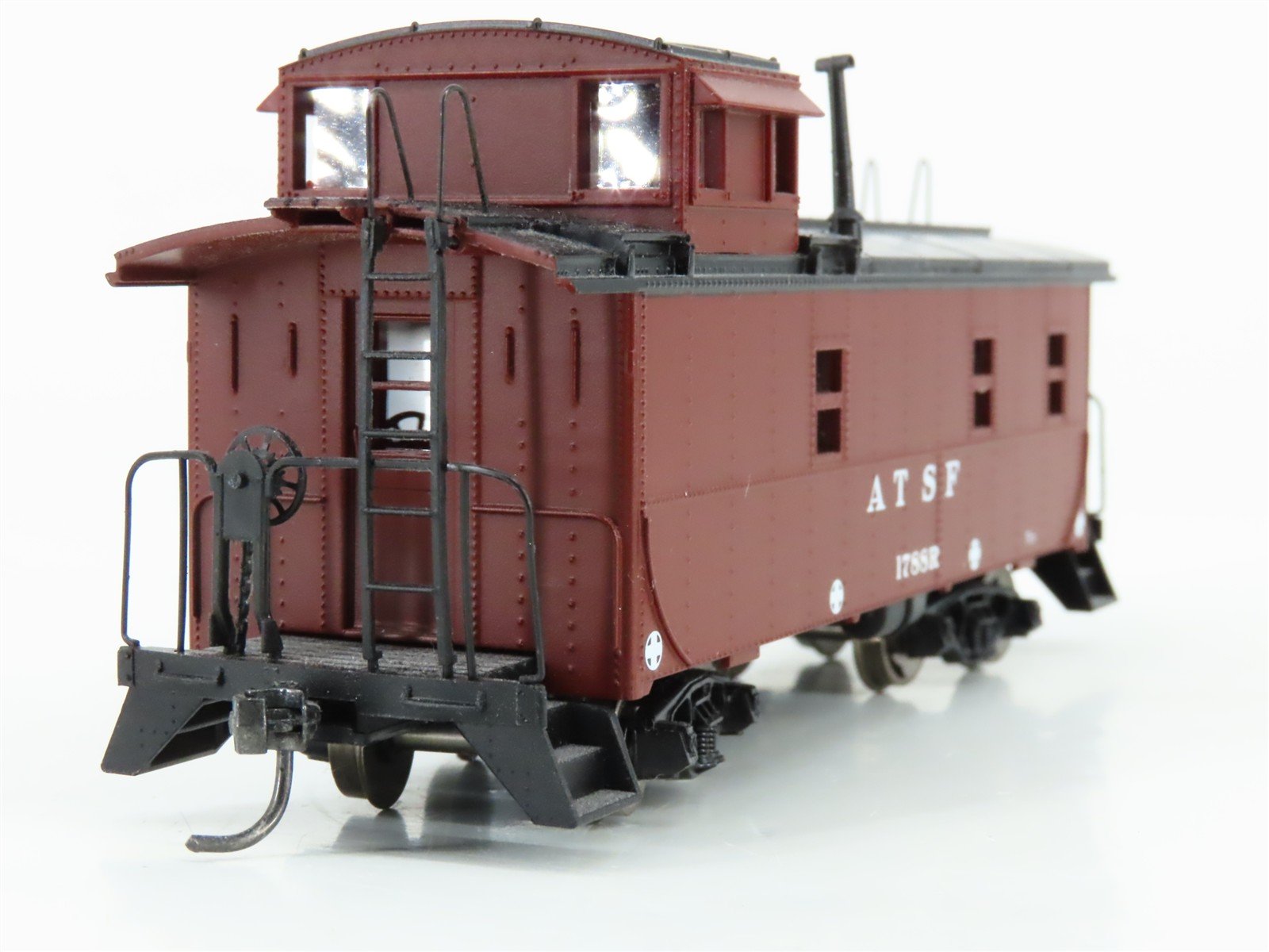 HO Scale MTH 85-77009 ATSF Santa Fe Railroad Steel Caboose #1788R
