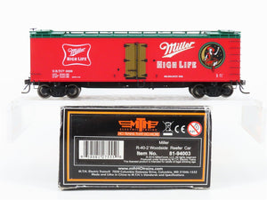 HO Scale MTH 81-94003 URTC Miller High Life Beer Woodside Reefer #2009