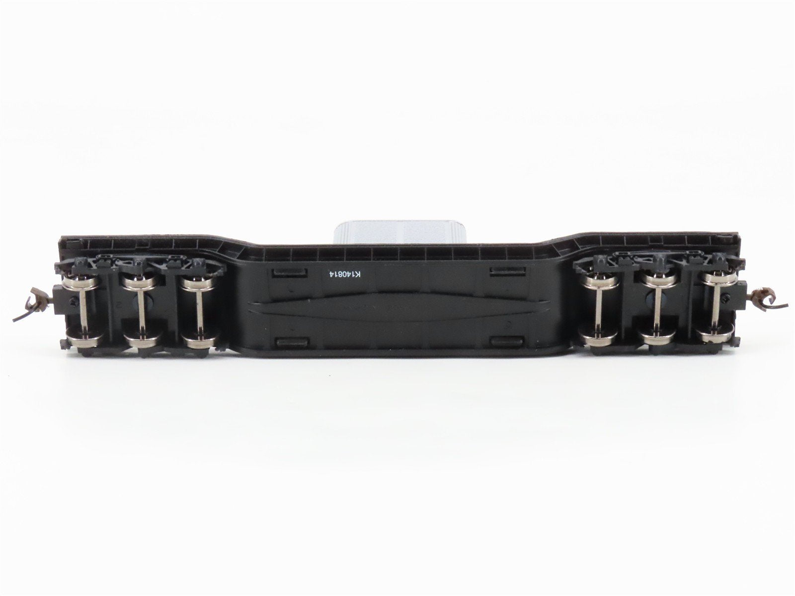 HO Scale Bachmann Silver Series 18348 Unlettered 52' Flat Car w/ Transformer