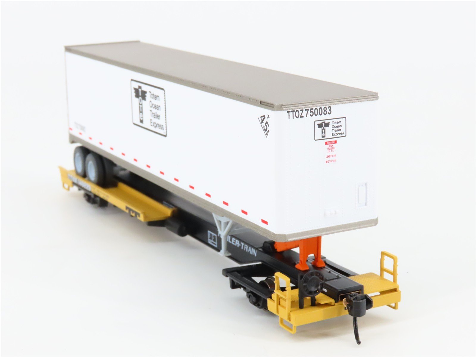 HO Walthers Mainline 910-5006 TTUC 50' Front Runner #140229 w/ TOTE Trailer