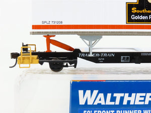 HO Scale Walthers Mainline 910-5005 TTUX 50' Front Runner #140218 w/ SP Trailer