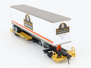 HO Scale Walthers Mainline 910-5005 TTUX 50' Front Runner #140218 w/ SP Trailer