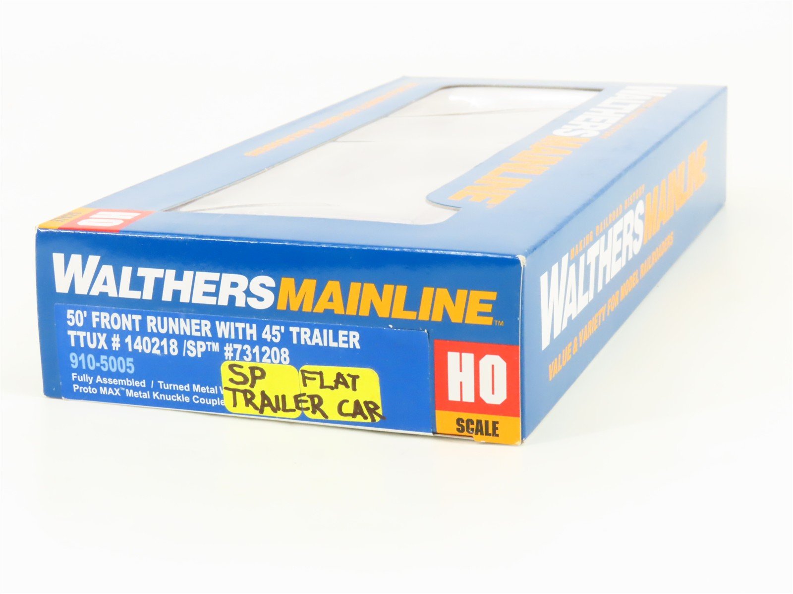 HO Scale Walthers Mainline 910-5005 TTUX 50' Front Runner #140218 w/ SP Trailer