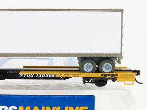 HO Walthers Mainline 910-5010 TTUX 50' Front Runner #130396 w/ D&RGW Trailer