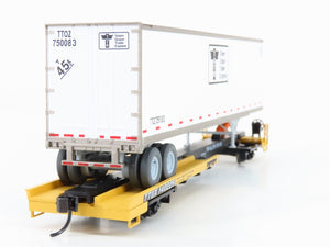 HO Walthers Mainline 910-5006 TTUX 50' Front Runner #140229 w/ TOTE Trailer