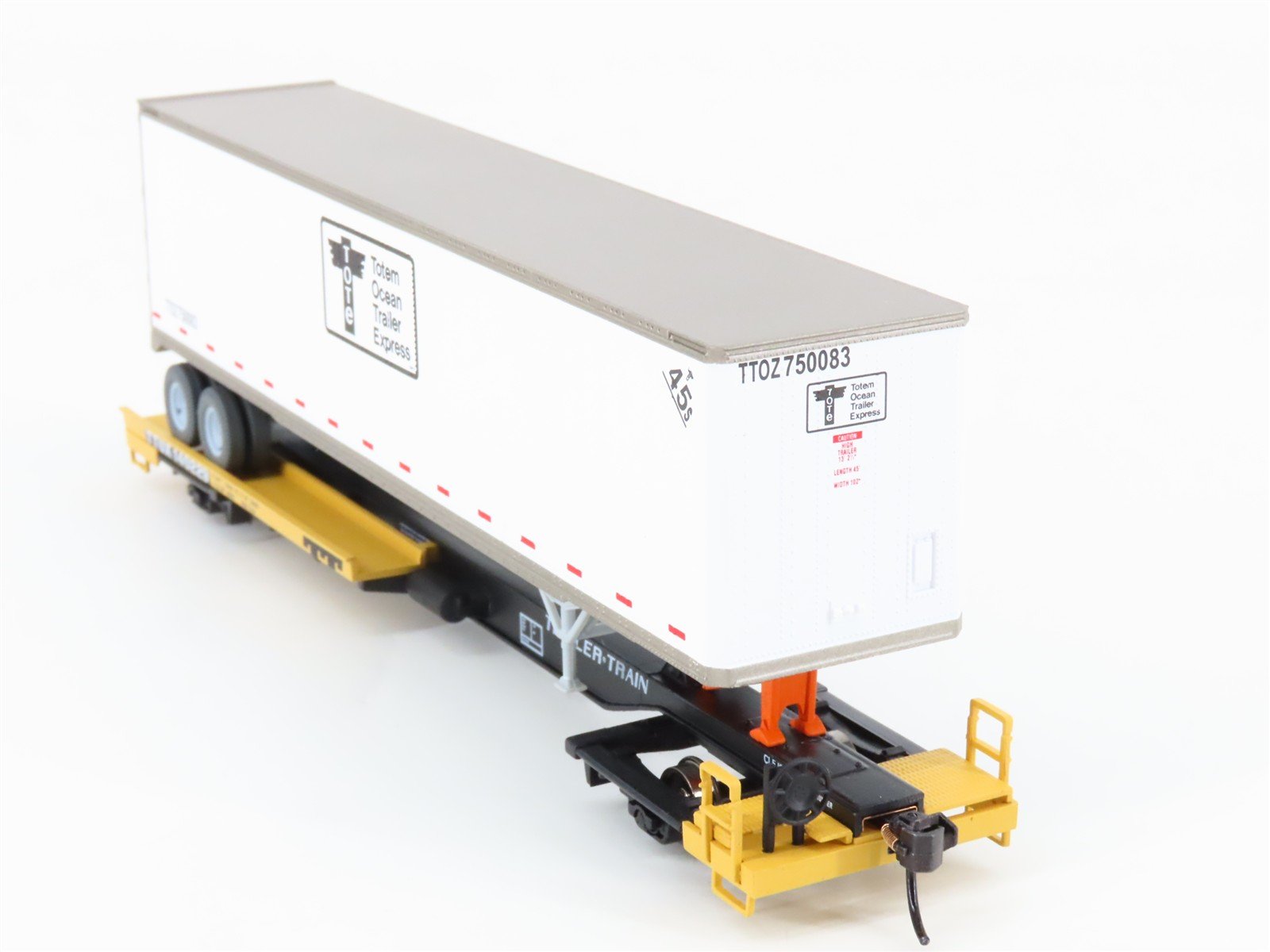 HO Walthers Mainline 910-5006 TTUX 50' Front Runner #140229 w/ TOTE Trailer