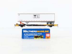 HO Walthers Mainline 910-5006 TTUX 50' Front Runner #140229 w/ TOTE Trailer